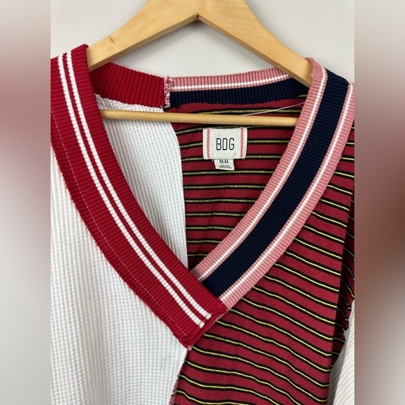 BDG Urban Outfitters Frazer Spliced Slouchy Sweater - Picture 8 of 13